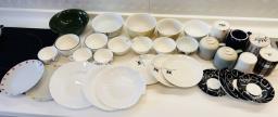 Take all used cups plates bowls  Hk100 image 1