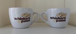 Whiskers N Paws - pair of mugs image 3