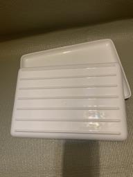 White Ceramic Serving Plate Platter image 2
