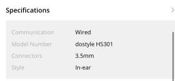 dostyle Hs301 Stereo In-ear Earphone image 2
