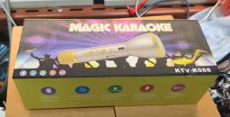 Portable handheld karaoke microphone image 1