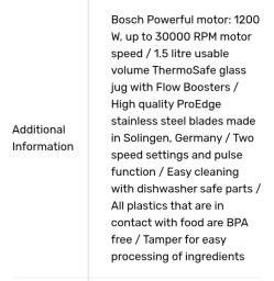 Bosch Vitapower 1xxx image 3