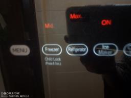 lnverter refrigerator touch screen image 3
