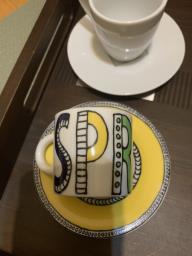 Branded Espresso cups and saucers 4 sets image 5