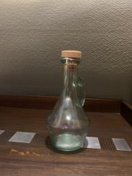 Glass oil  vinegar jar 500 ml image 2