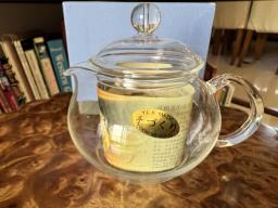 Little Glass Teapot  Tea Serving Cup image 1