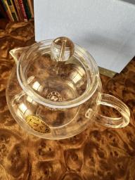 Little Glass Teapot  Tea Serving Cup image 7