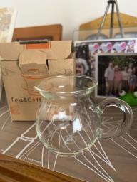 Little Glass Teapot  Tea Serving Cup image 6