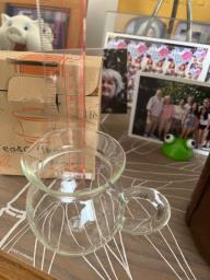 Little Glass Teapot  Tea Serving Cup image 9