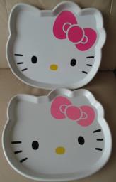 Unwanted 2pcs x Hello Kitty Tray image 1