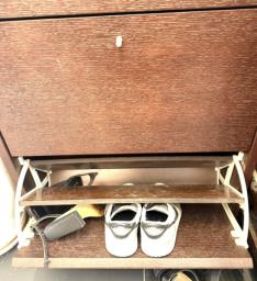 Dark Wood Shoe Rack image 3