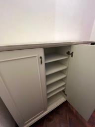 Free- large white shoe cabinet image 1