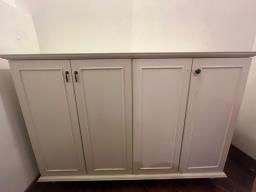 Free- large white shoe cabinet image 3