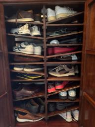 Gorgeous Wood Shoe Cabinet image 2