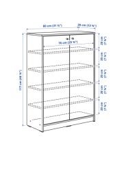 Ikea shoes cabinet original price 599 image 2