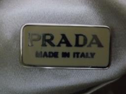 Prada satin handbag with mink trim image 4