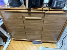 Solid wood shoes cabinets image 1