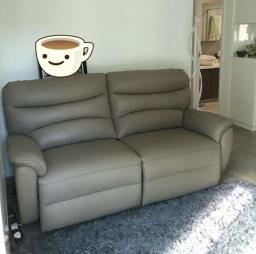 dismantled Giormani leather sofa image 1