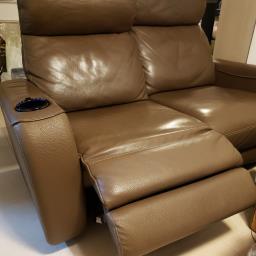 2 seater electric leather sofa image 7