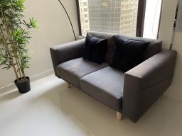 2-seater Grey Sofa image 1