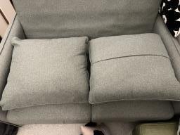 2 Seater Sofa with Storage  Footstool image 3