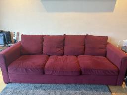 3 Seater Sofa and Foot Stool image 3