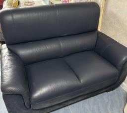 A leather sofa image 1