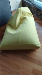 A Yellow Bean Bag image 1