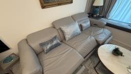 Barely used Cheers brand Leather sofa image 6