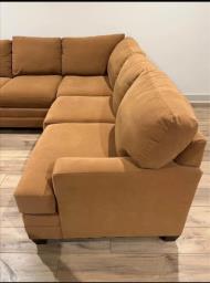 Beautiful Caramel 2-piece Sectional Sofa image 3