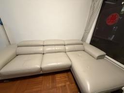 Cream L shaped ulferts sofa image 2