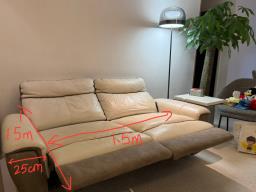 Electronic Leather Sofabed image 1