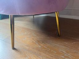 Elegant Lavendar Velvet Sofa image 5