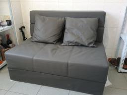 Foldable sofa bed 1 meter wide image 1