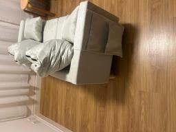 Free Modern 2-seater Sofa light Grey image 5