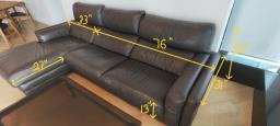 Further Discount Leather Sofa 75 Off image 4