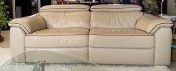 High Grade Genuine Leather Recliner Sofa image 1