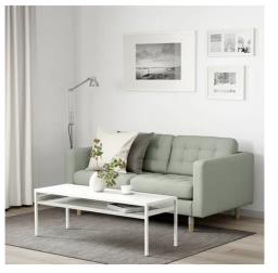 Ikea 2-seat sofa Gunnared light green image 3