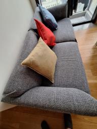 Ikea Applaryd grey Sofa can use as bed image 2