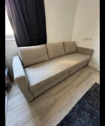 Ikea Friheten Sofa with bed and storage image 1