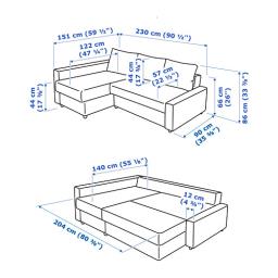 Ikea L-shape Sofa image 1