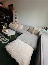 Ikea Landskrona 3-seat sofa with chaise image 2