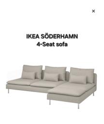 Ikea Söderhamn 4-seat Sofa image 8