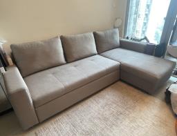 Indigo Living 3 Seat L Shape Sofa Bed image 2