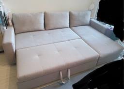 Indigo Living 3 Seat L Shape Sofa Bed image 3