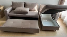 Indigo Living 3 Seat L Shape Sofa Bed image 3