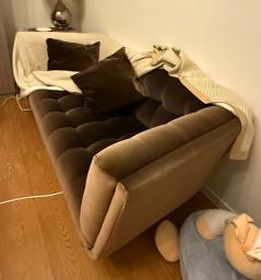 Indigo two seaters sofa image 1