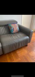 Italian Leather Sofa - Euro Design image 4