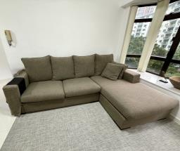 L Shape Sofa Good Condition image 1