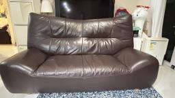 Leather 2 Seater Sofa image 2